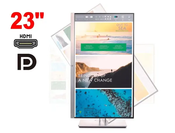 مانیتور استوک اچ پی 23 اینچ مدل HP E233