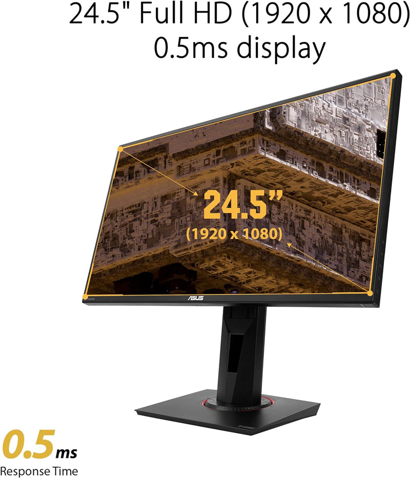 مانیتور استوک ایسوس 24 اینچ مدل ASUS TUF Gaming VG258QM