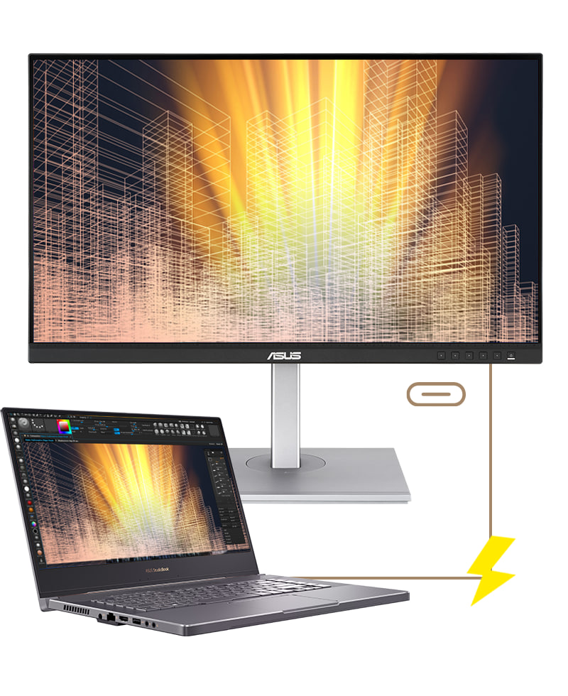 مانیتور استوک 4K ایسوس مدل ASUS ProArt PA279CV