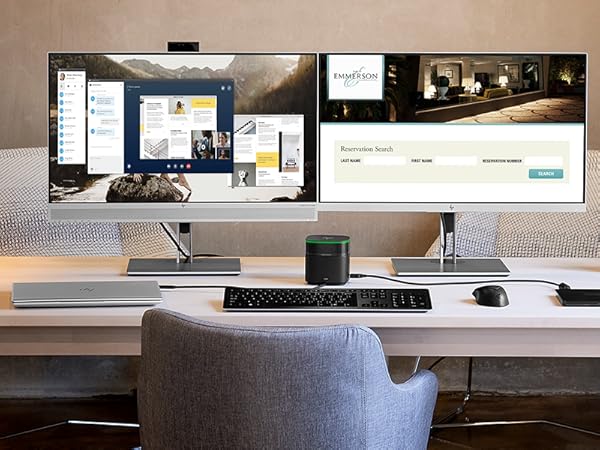 مانیتور استوک اچ پی 24 اینچ مدل HP EliteDisplay E243m