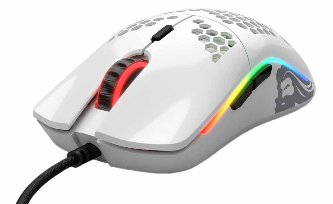 موس گیمینگ استوک Glorious Model D Glossy White